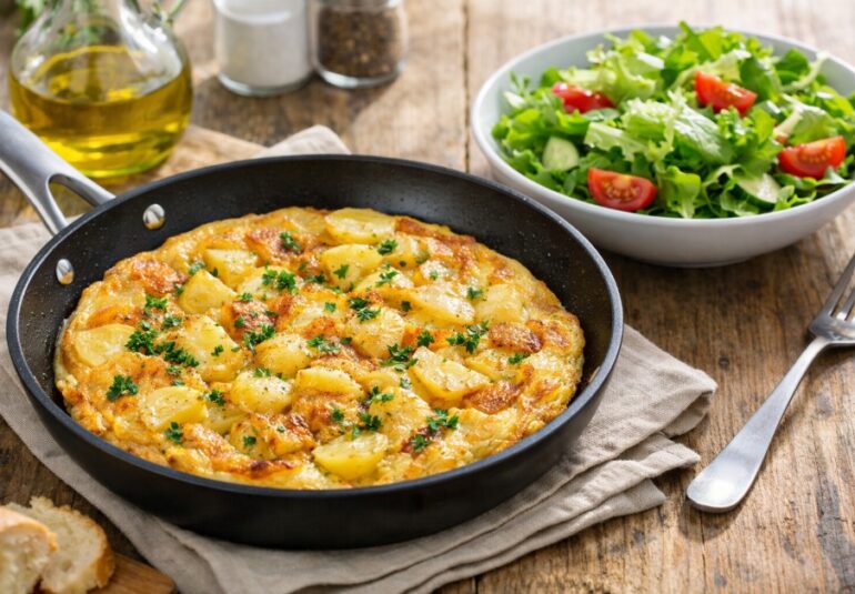 omelette de pomme de terre fait grossir